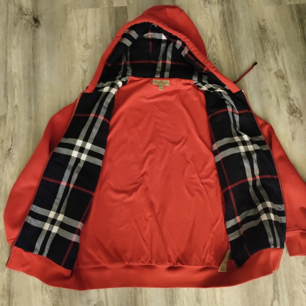 Burberry zip up jacket